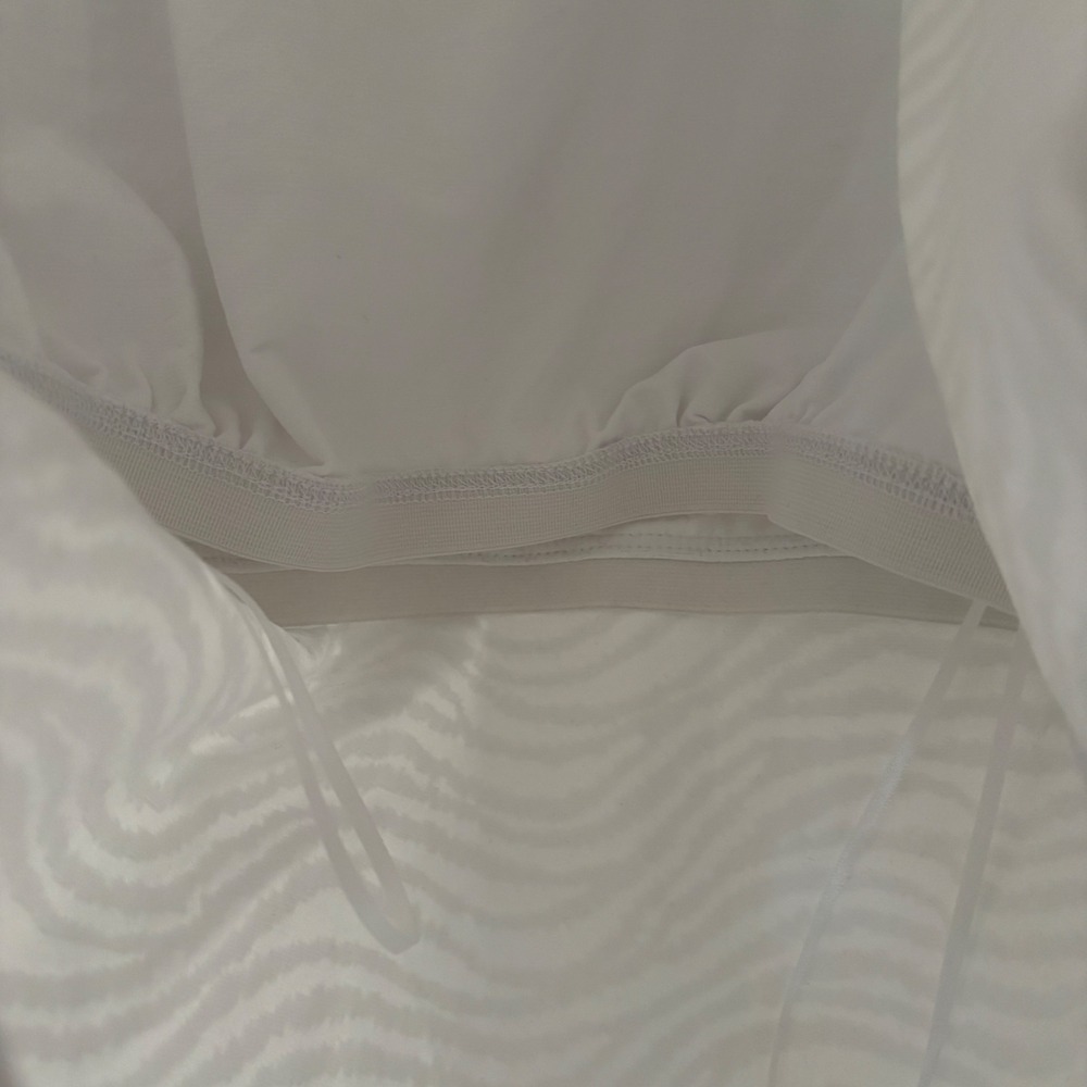 J.McLaughlin Womens White Textured Halter Top Rope Tie Shelf Bra Size M‎ USA - Picture 8 of 13
